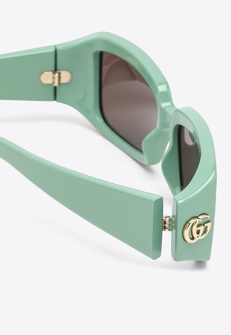 Acetate Rectangular Sunglasses