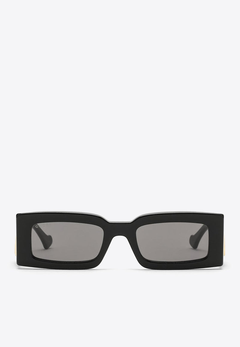 Rectangular Acetate Sunglasses