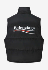 Political Campaign Logo Puffer Vest