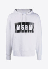 Logo Print Hooded Sweatshirt