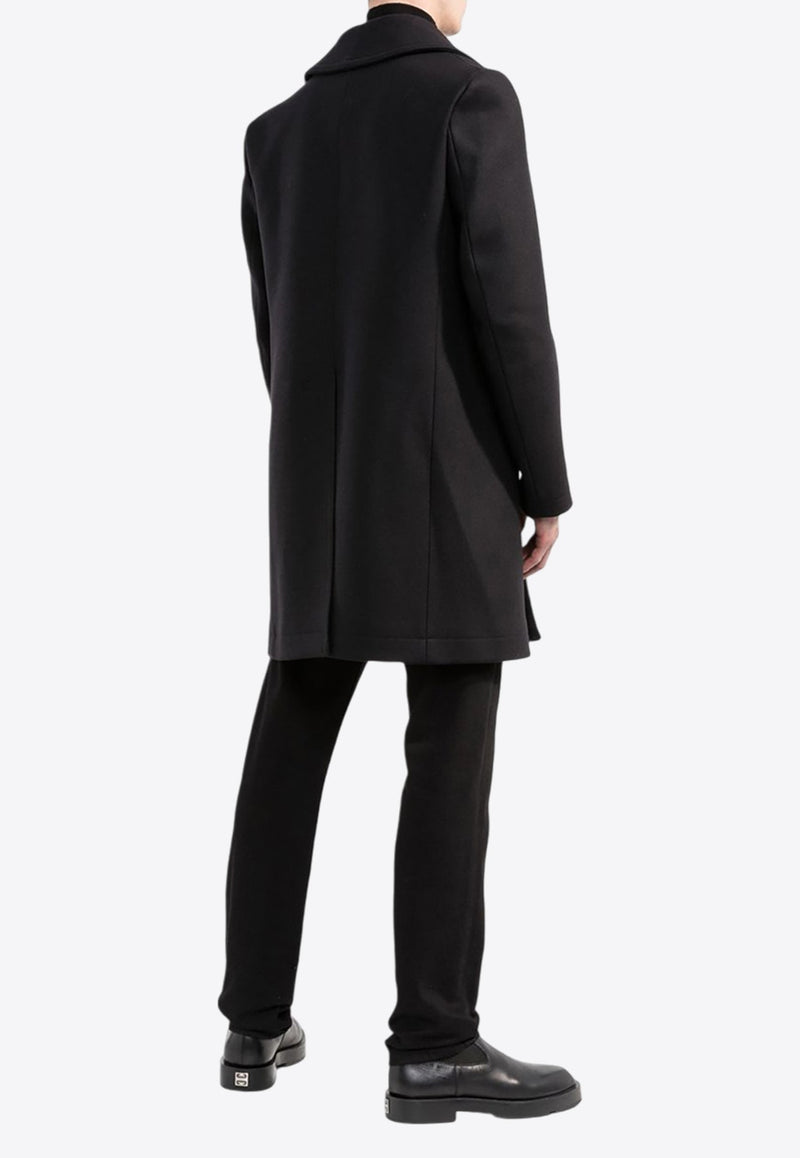 Double-Breasted Wool Coat