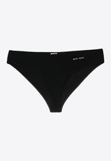 Logo Intarsia Cashmere Panties