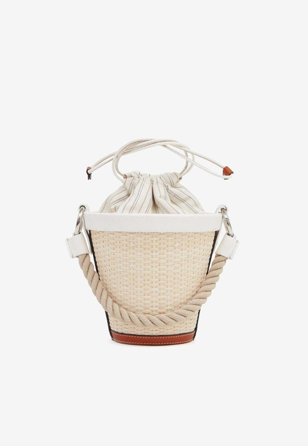 Fire Woven Bucket Bag