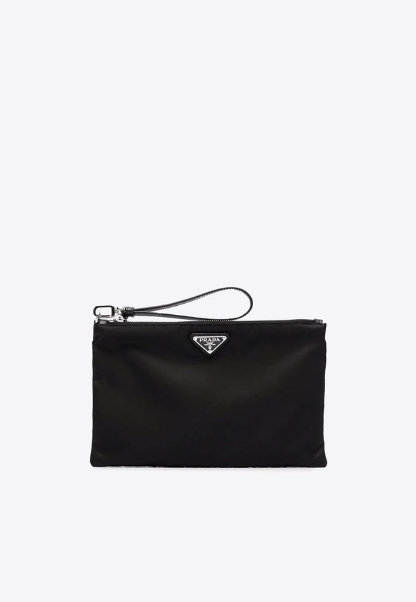 Re-Nylon Gabardine Pouch