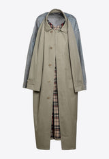 Hybrid Oversized Long Coat