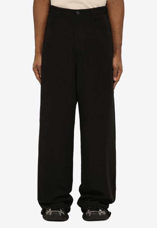 Straight-Leg Baggy Pants