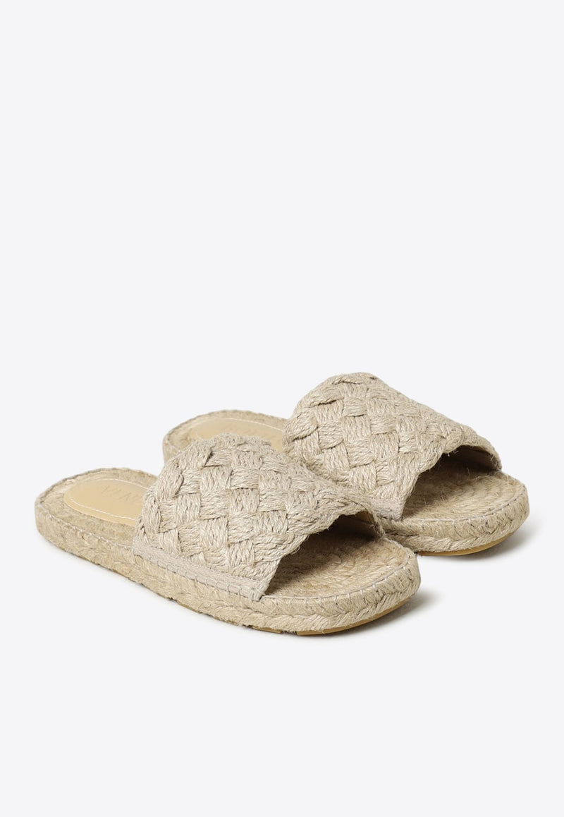 Jacket Intreccio Jute Espadrille Slides