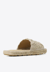 Jacket Intreccio Jute Espadrille Slides