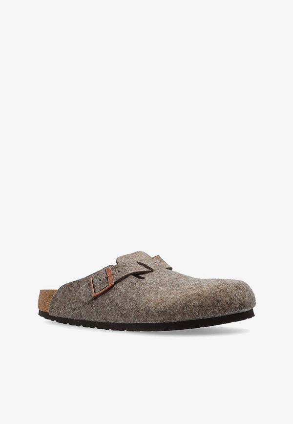 Boston Felt Mules