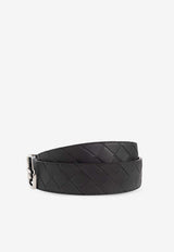 Reversible Intrecciato Leather Belt