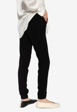 High-Waisted Cashmere Leggings