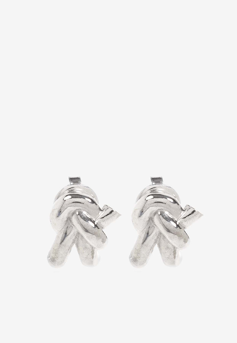 Knotted Stud Earrings