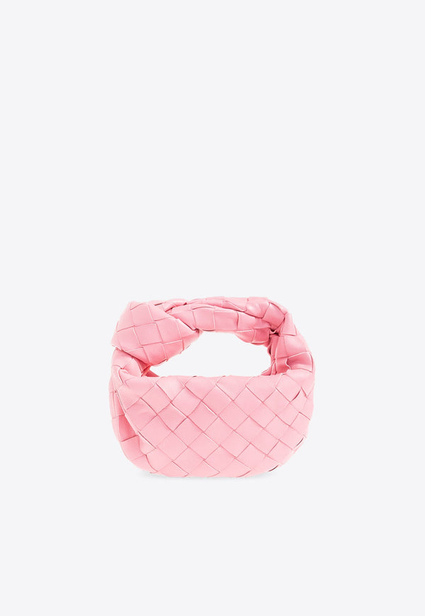 Candy Jodie Top Handle Bag in Intrecciato Leather