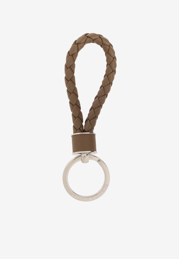 Intreccio Leather Key Ring