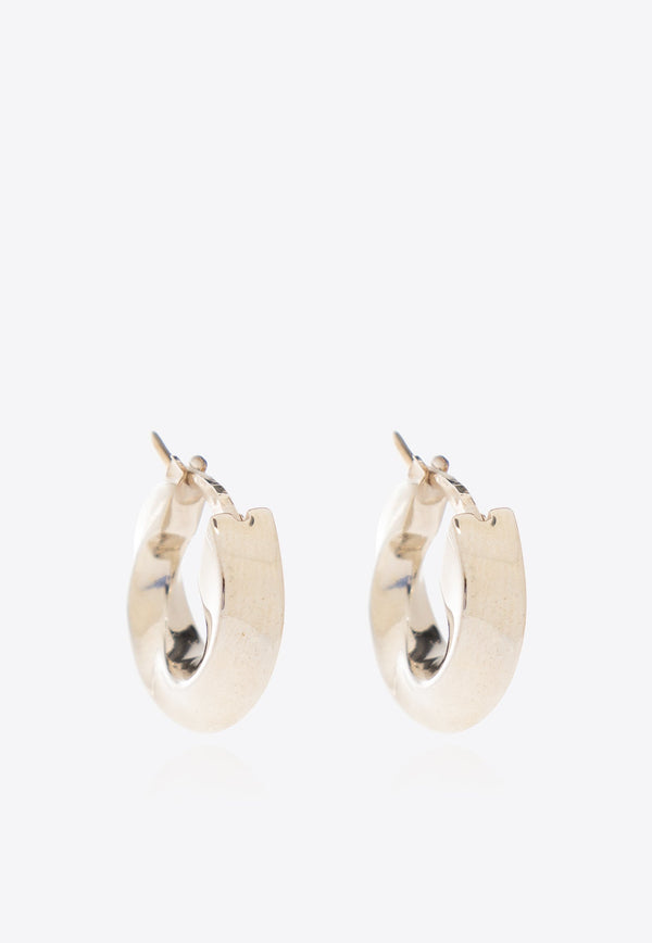 Small Twist Hoop Earrings