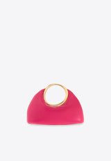 Mini Calino Ring Top Handle Bag in Nappa Leather