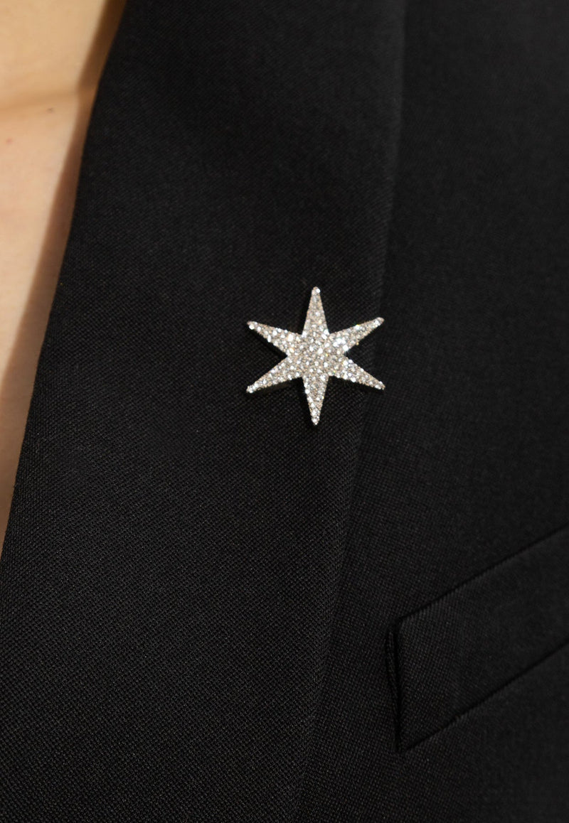 Star-Shaped Encrusted Pin