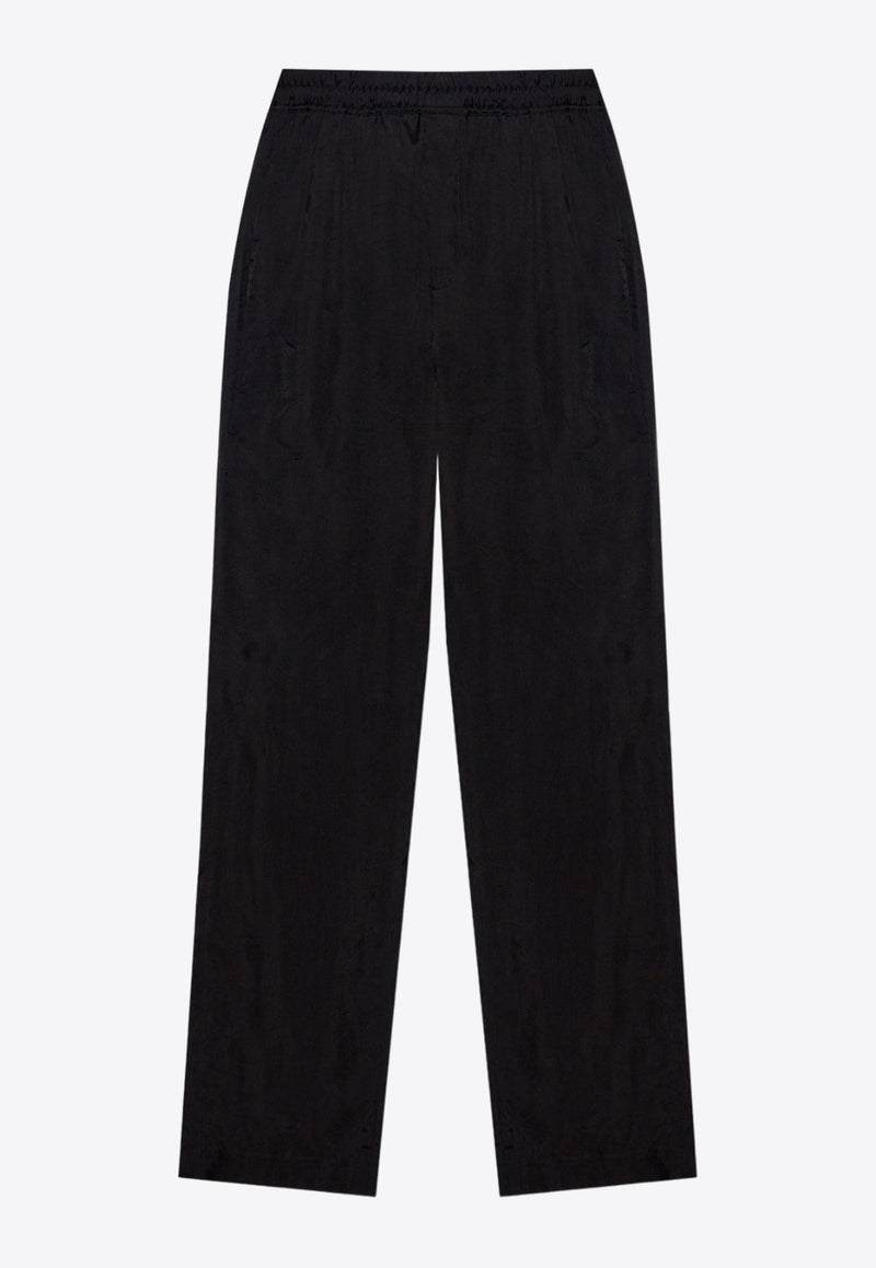 Relaxed Low-Rise Twill Pants