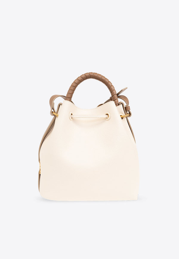 Marcie Bucket Bag in Calf Leather