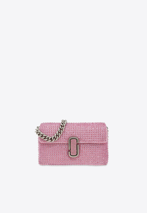 The Mini J Marc Rhinestone Embellished Crossbody Bag