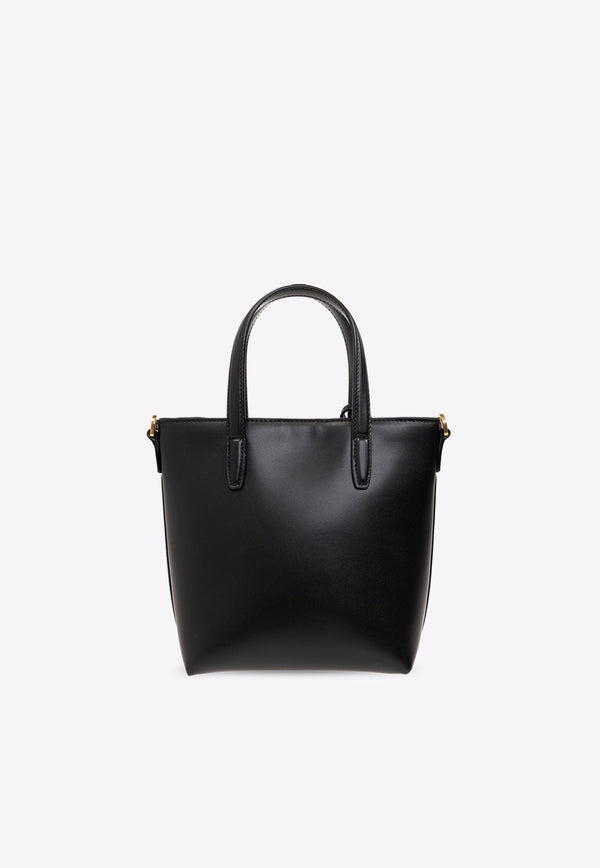 Mini Toy Box Leather Tote Bag