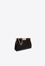 Small Marlene Satin Shoulder Bag