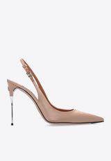 Lollo 105 Slingback Satin Pumps