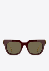 Bold Pegaso Square Sunglasses