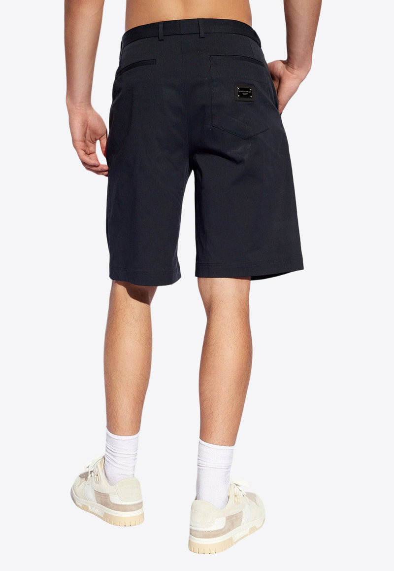 Logo Plaque Stretch Shorts