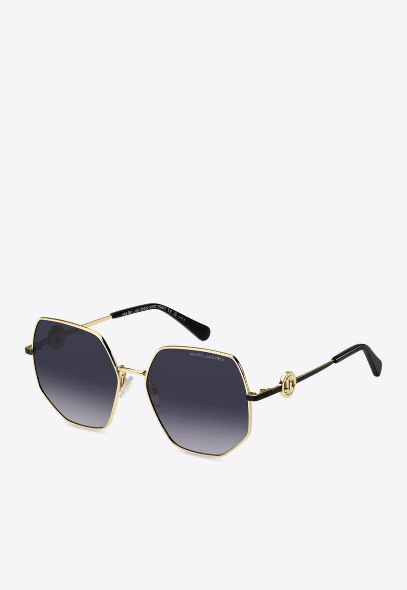 The J Marc Monogram Geometric Sunglasses