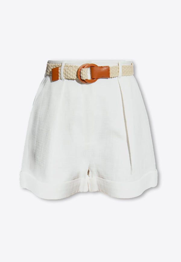 August Belted Shorts