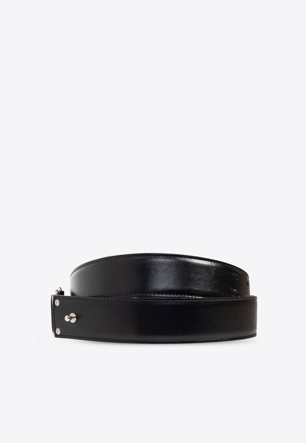 Military Leather Buckle Belt
