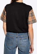 Vintage Check Oversized T-shirt