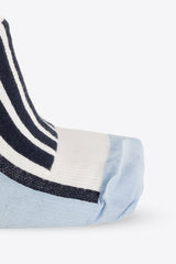 Striped Ankle-Length Socks