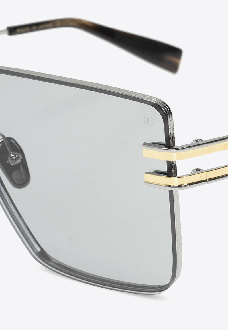 Gendarme Oversized Rectangular Sunglasses