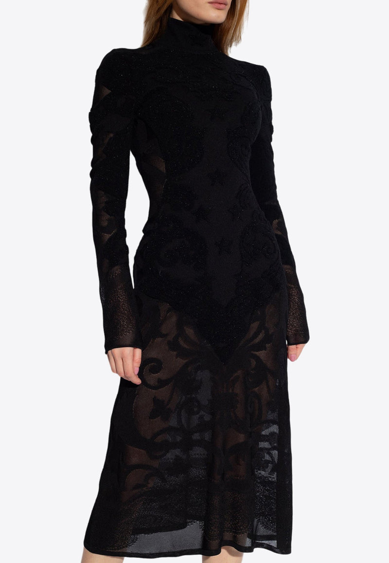 Baroque Fine Knit Dress