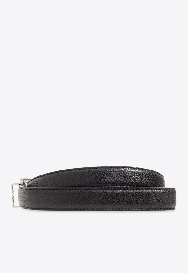 Cassandre Thin Leather Belt