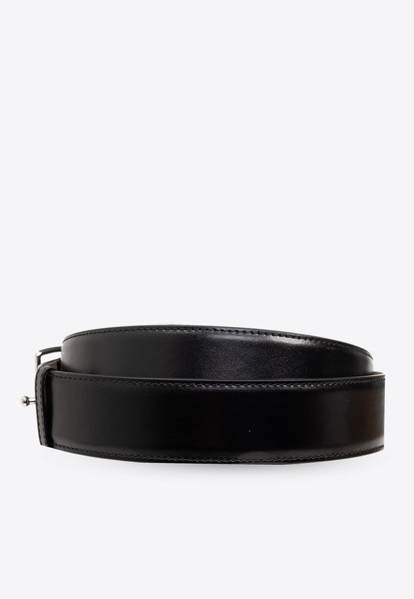 Curea Leather Buckle Belt