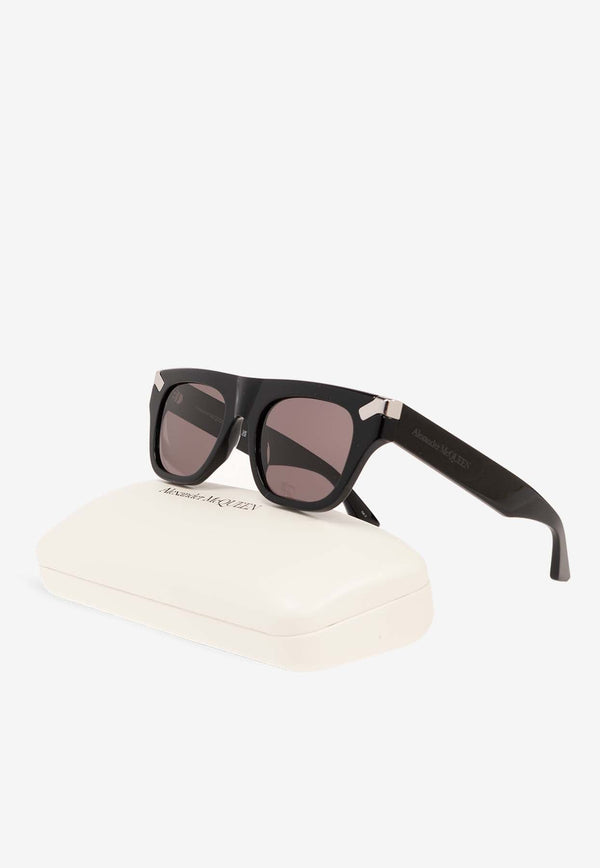 Punk Rivet Square Sunglasses