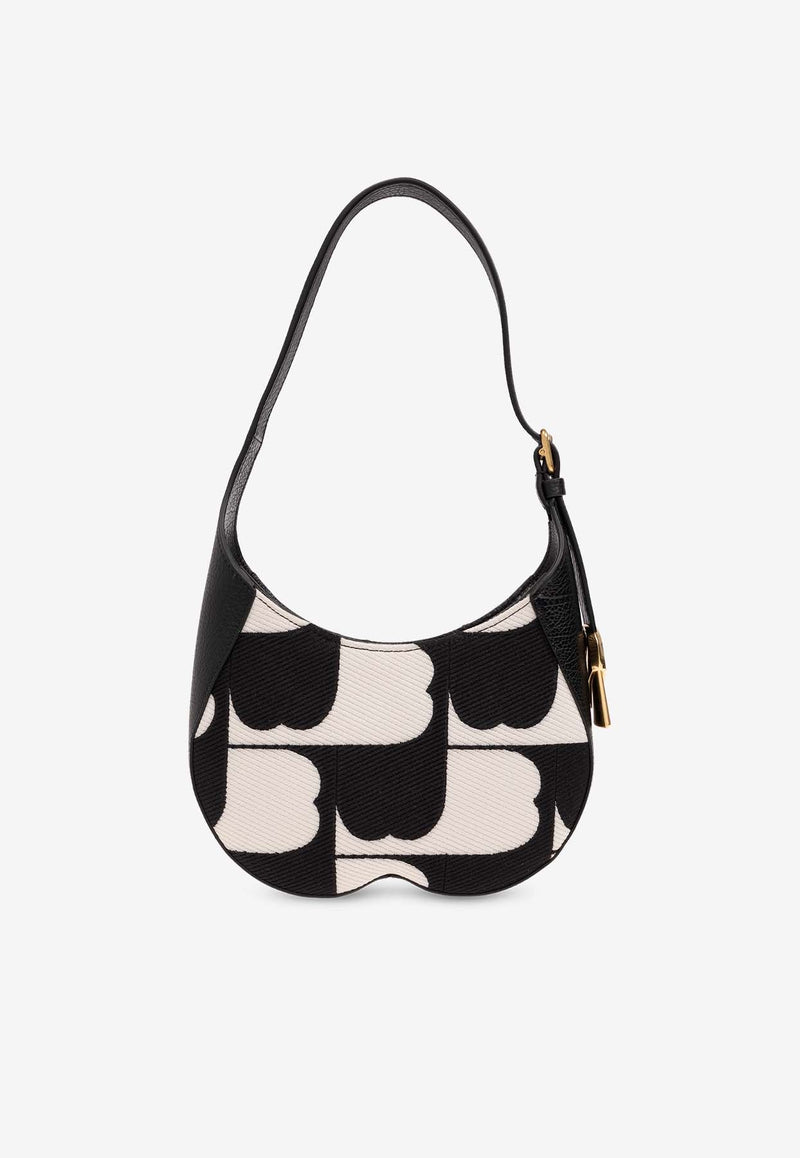 Small Chess Embroidered Shoulder Bag