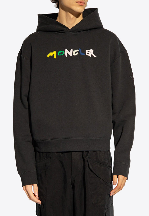 Embroidered Logo Hooded Sweatshirt