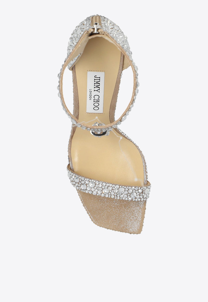 Vinca 95 Crystal Embellished Sandals