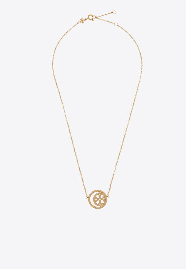 Miller Double Ring Pendant Necklace