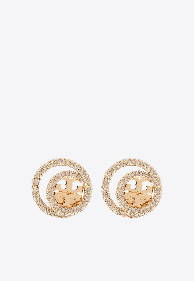 Miller Crystal Embellished Stud Earrings