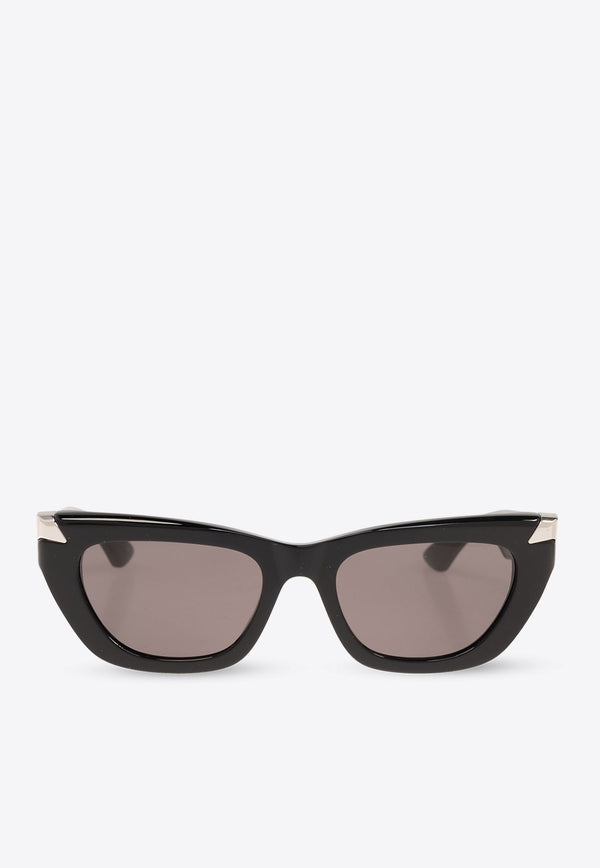 Punk Rivet Cat-Eye Sunglasses