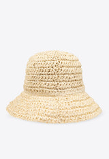 Summer Straw Bucket Hat