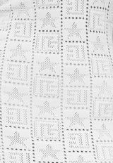 Monogram Knit Halterneck Midi Dress