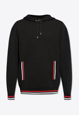 Monogram Jacquard Hooded Sweatshirt