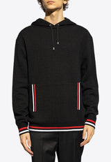 Monogram Jacquard Hooded Sweatshirt