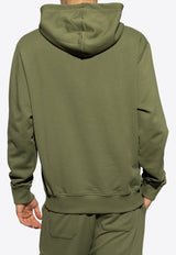 Logo Print Hooded Sweatshirt